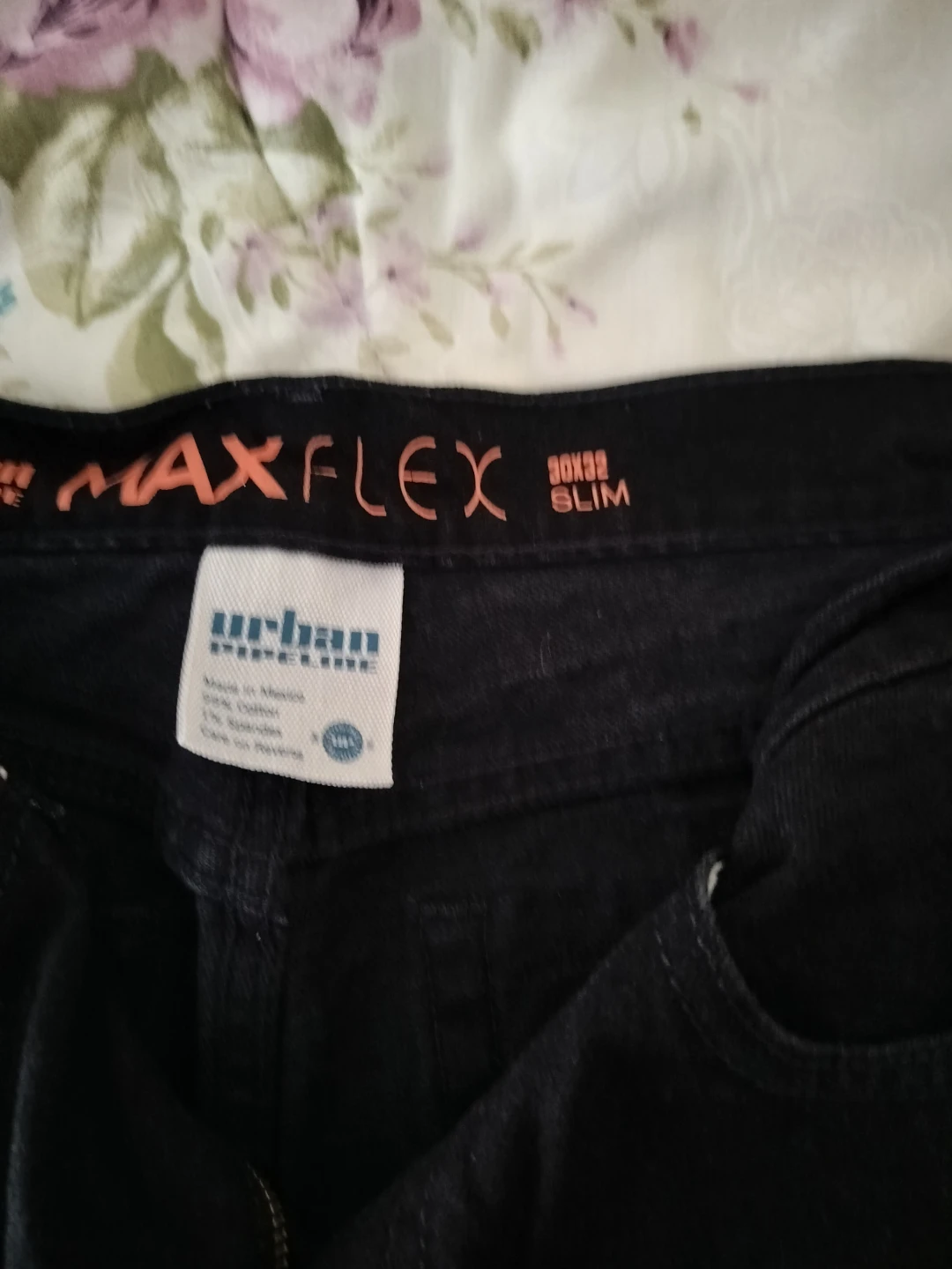 Urban Pipeline Maxflex Slim Jeans 30x32 Black