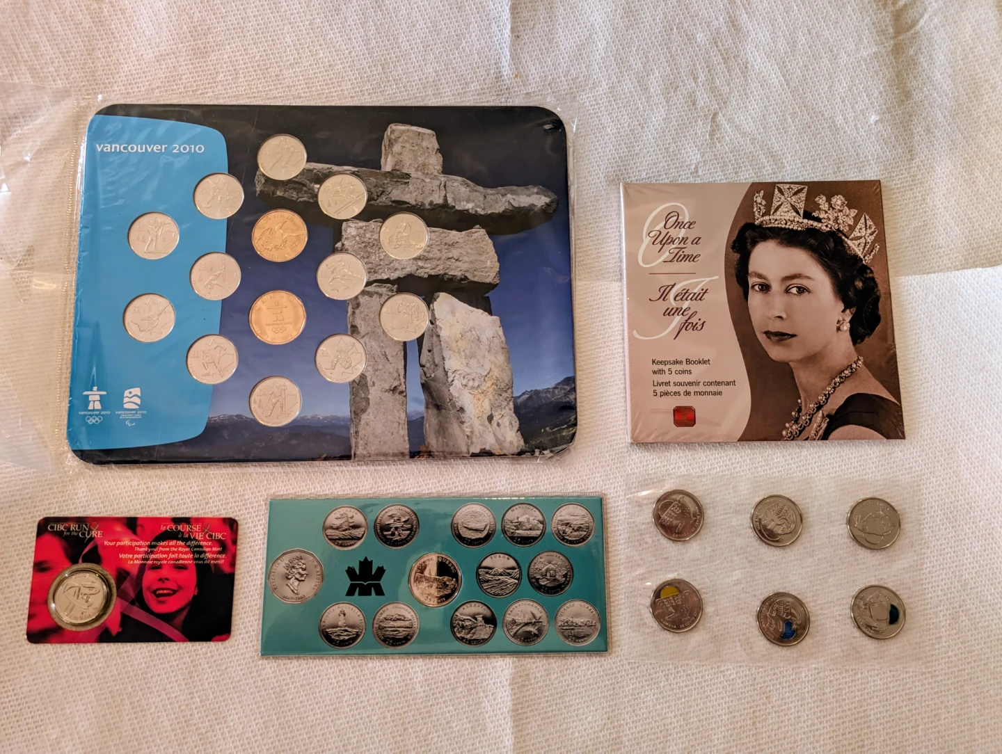 Commerative Canadian Coins