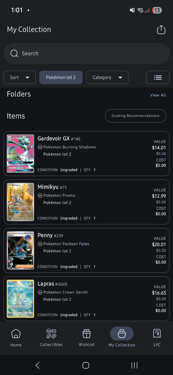 Pokemon Trading Card Lot