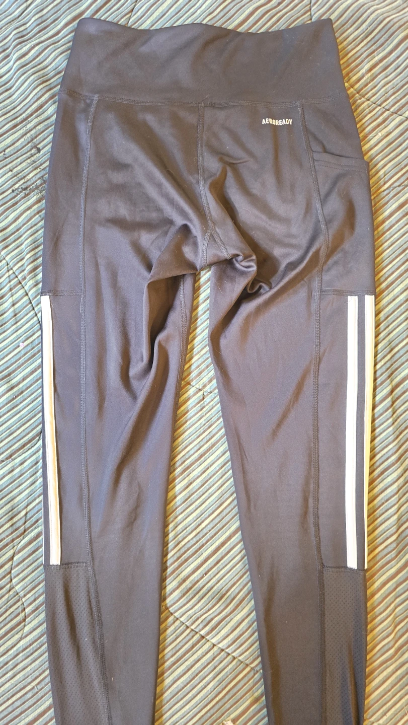Black Adidas Primegreen AEROREADY Leggings - photo 4
