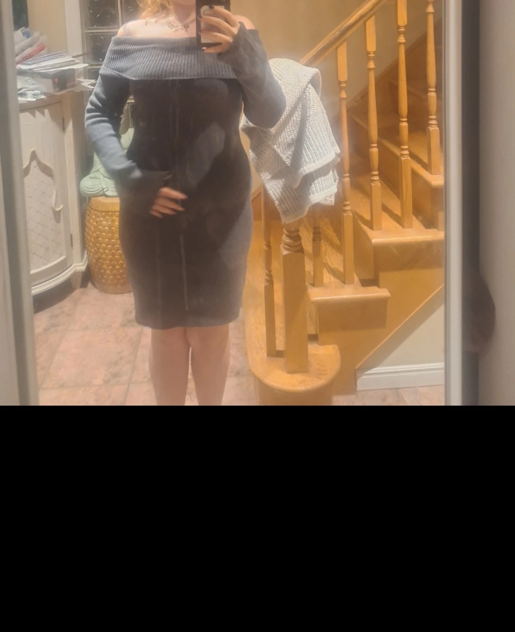 Hollister Off-the-Shoulder Knit Dress - photo 3