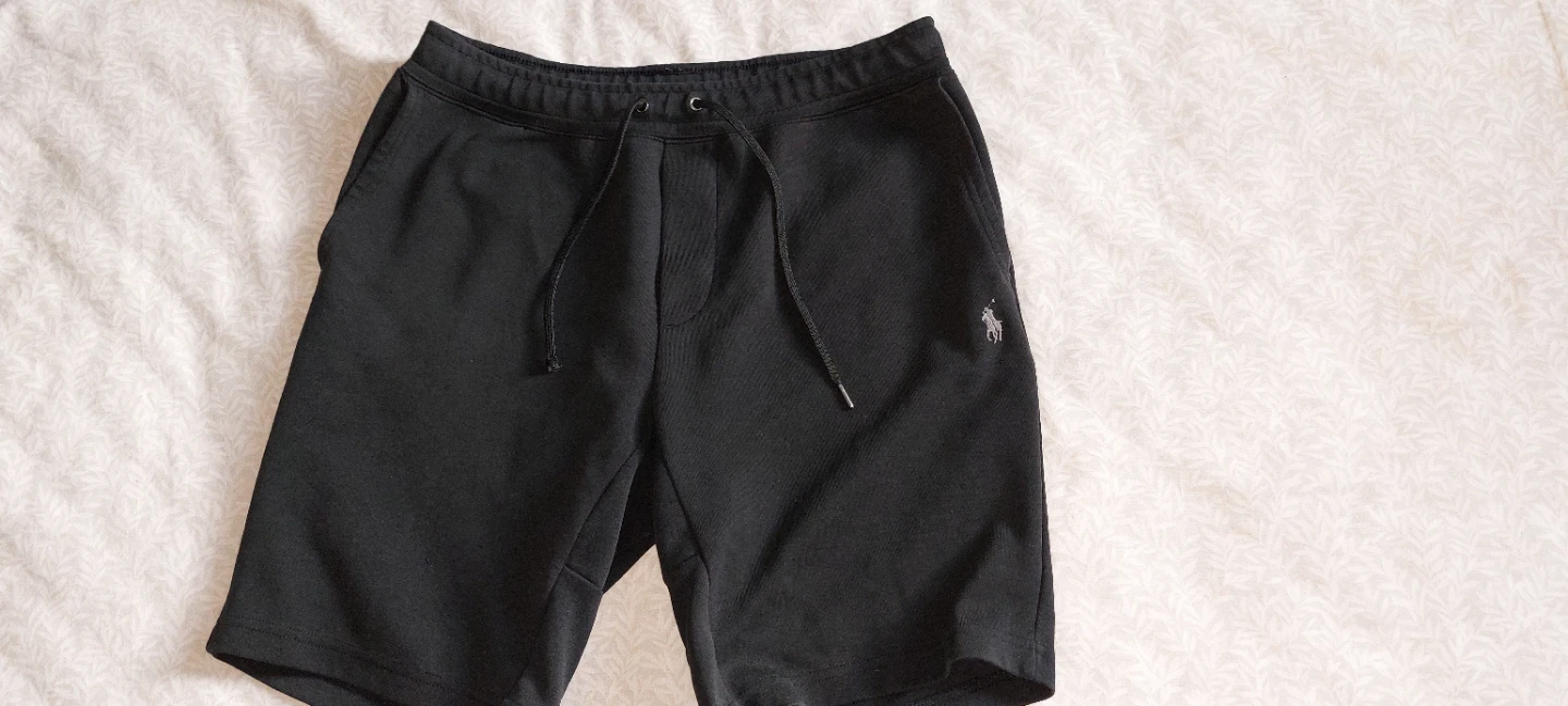 Polo Ralph Lauren Black Sweat Shorts Men's