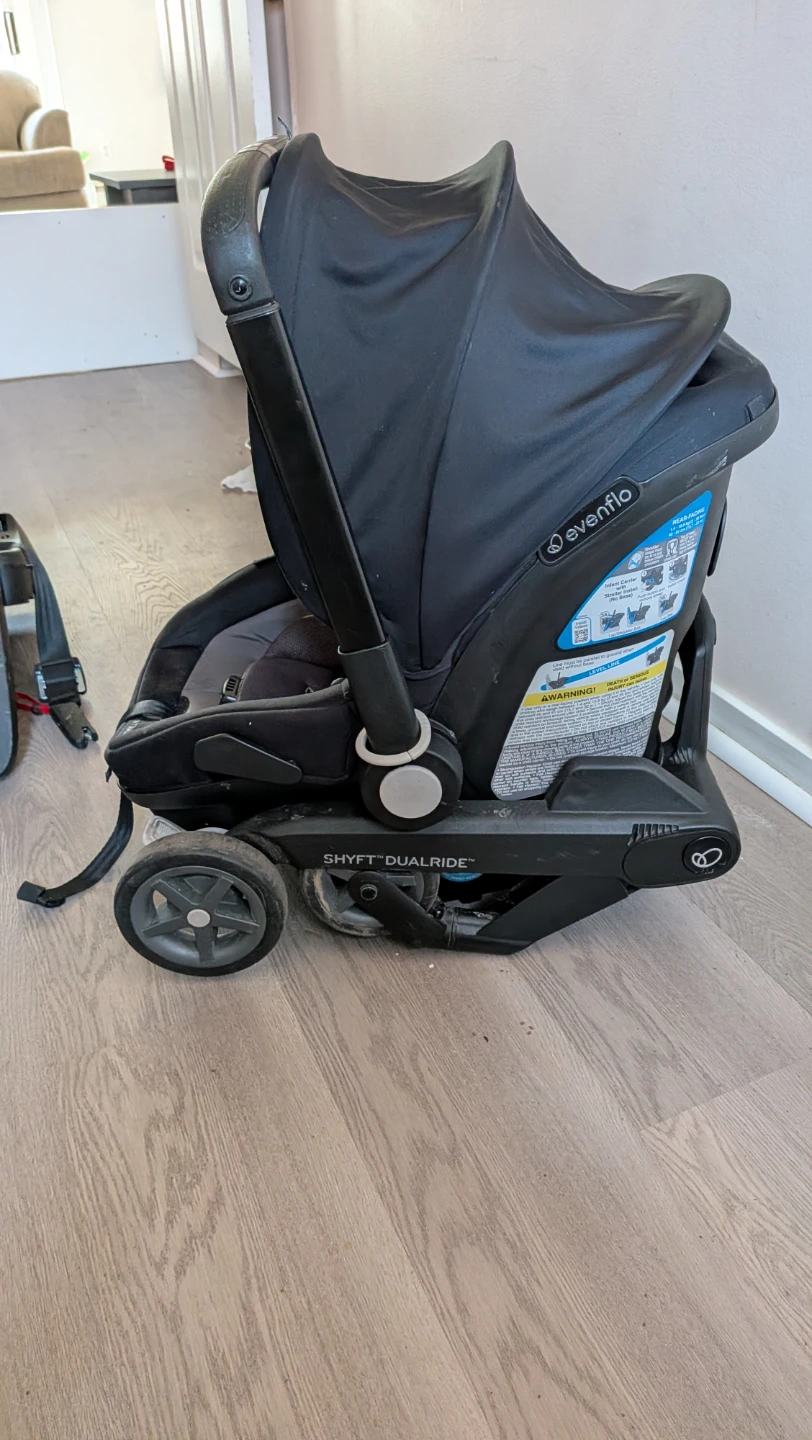 Evenflo SHFT DUALRIDE Stroller and Car Seat Combo - photo 4