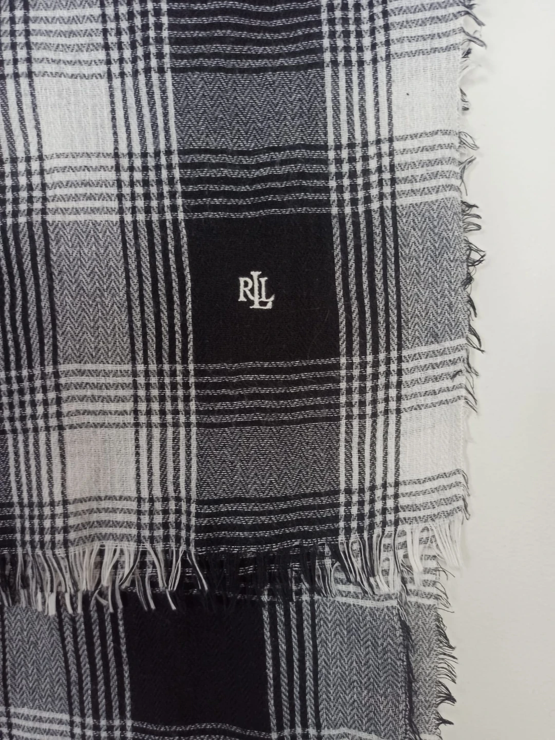Ralph Lauren Plaid Scarf - photo 3