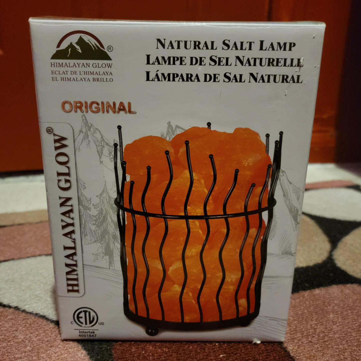 Himalayan Glow Natural Salt Lamp