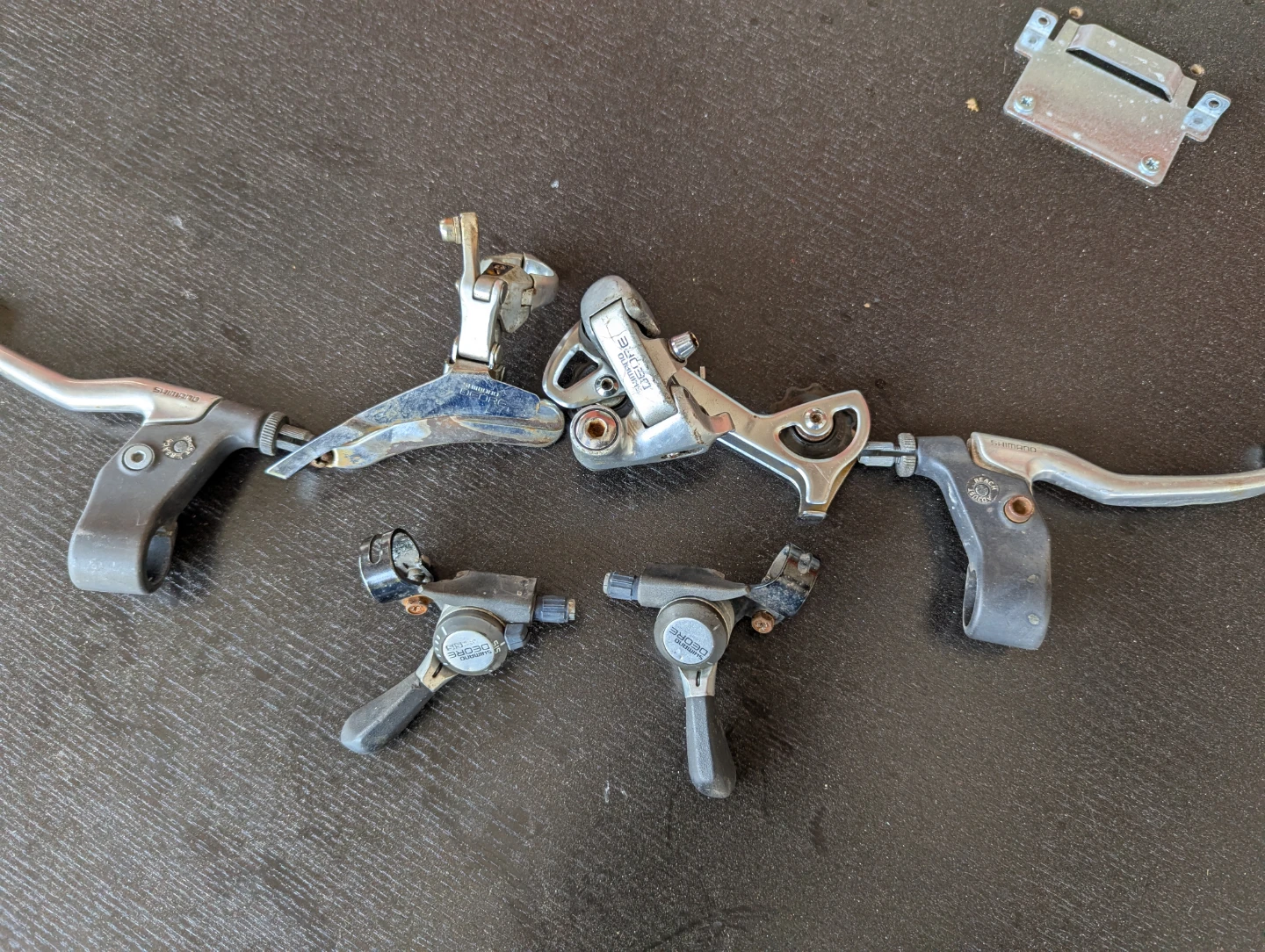 Vintage Shimano Deore group set - photo 2