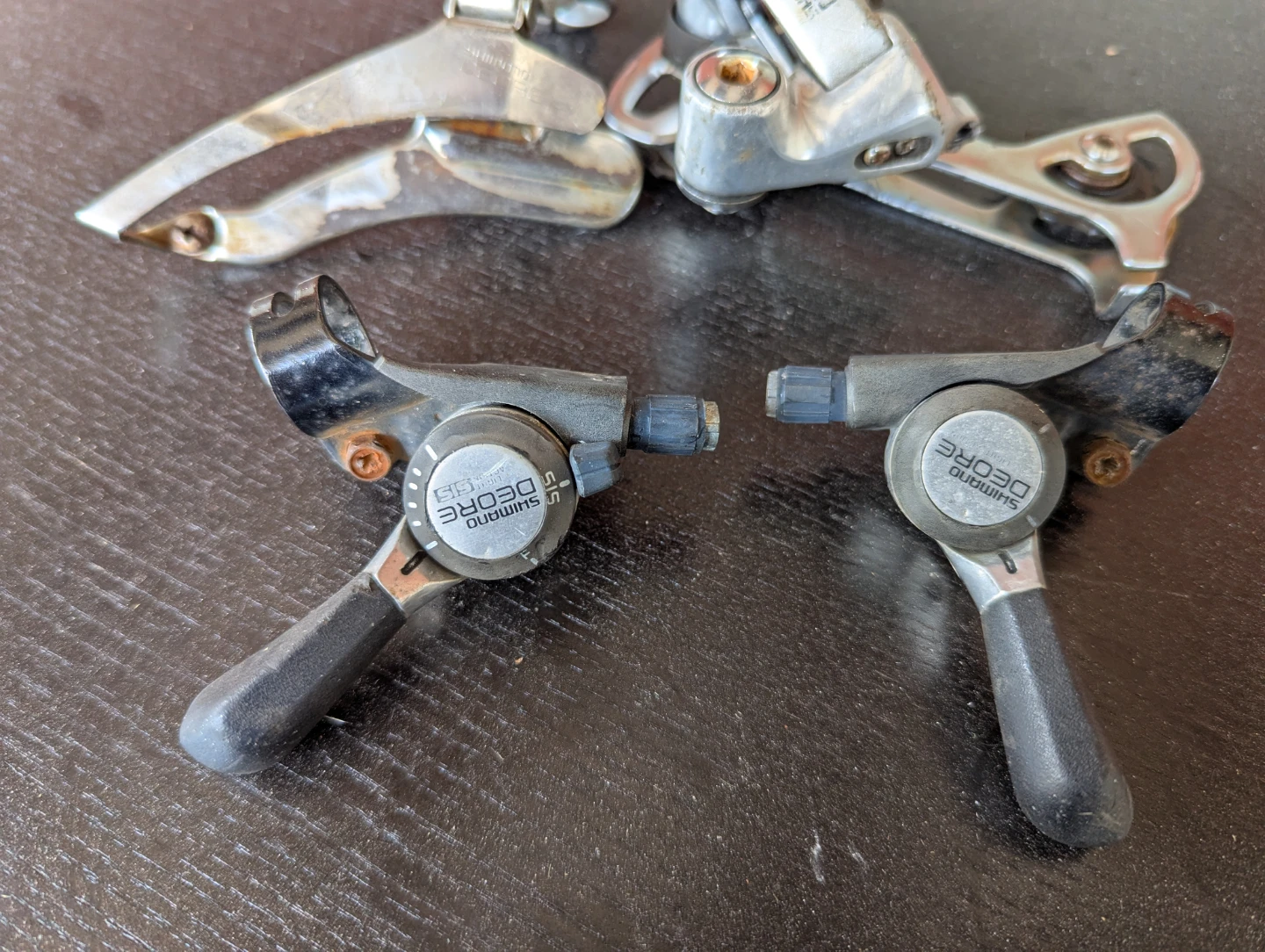 Vintage Shimano Deore group set - photo 5