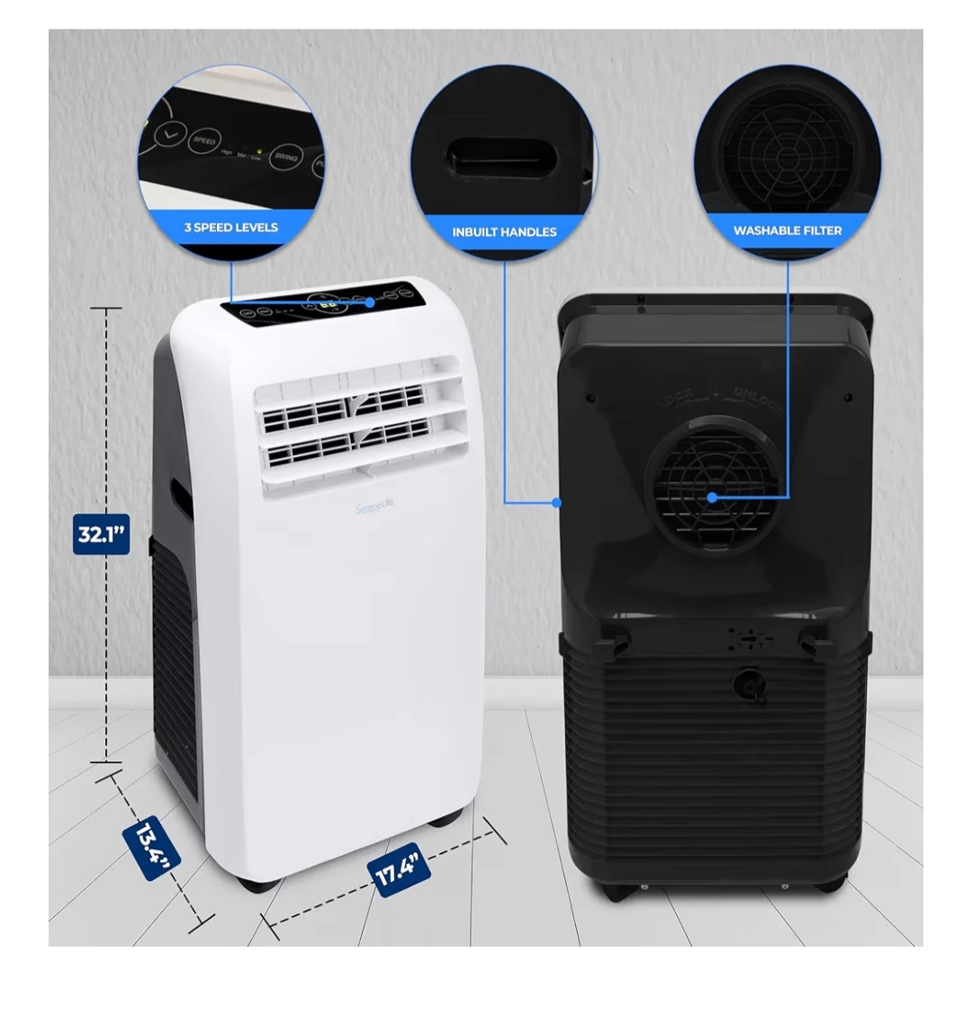 SereneLife SLPAC10 Portable Air Conditioner - photo 2
