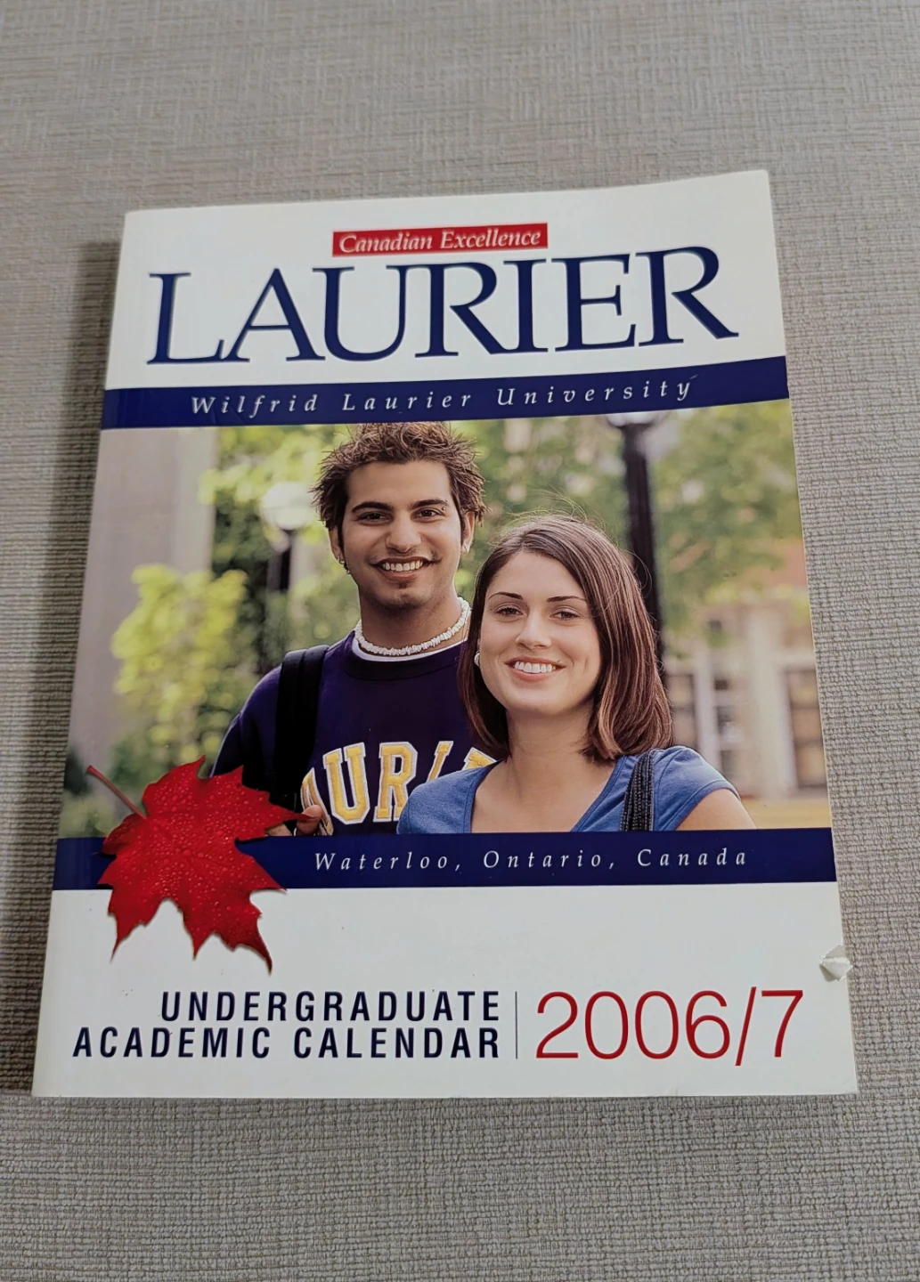 Wilfrid Laurier Undergraduate Academic Calendar 2006/7