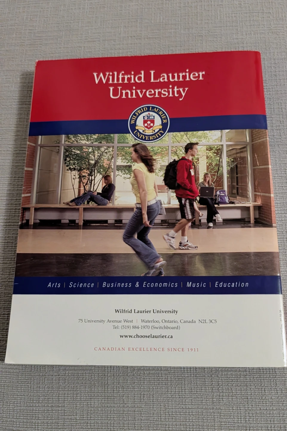 Wilfrid Laurier Undergraduate Academic Calendar 2006/7 - photo 2