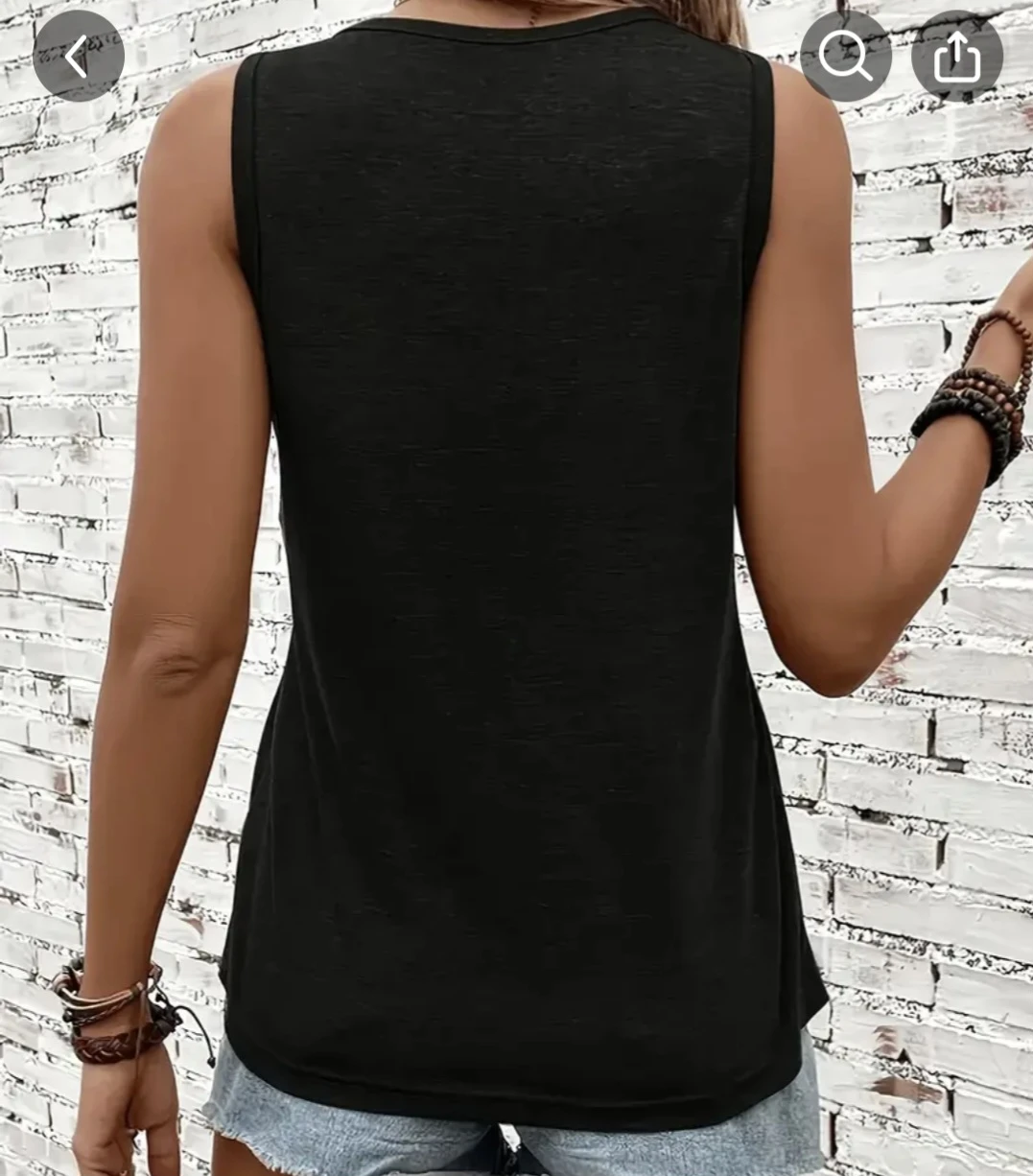 Black "Be You. The World Will Adjust." Tank Top - photo 3
