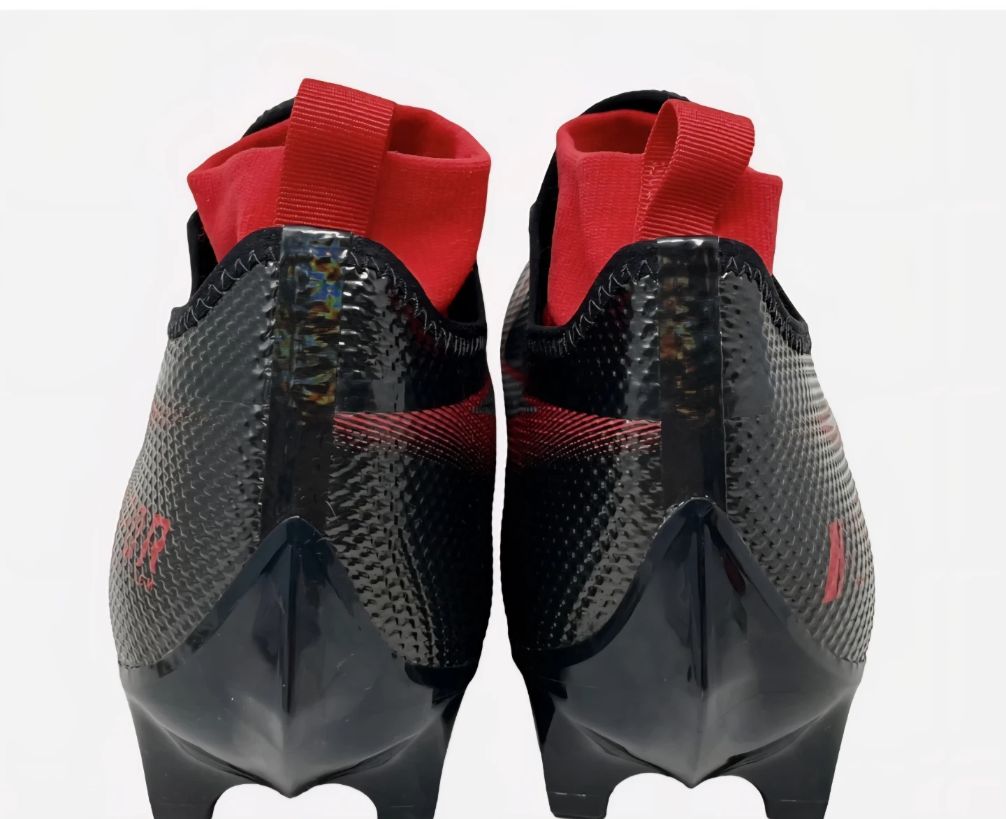 Nike Vapor Edge Pro 360 Football Cleats Black/Red  Mens Sz 8-9 - photo 4