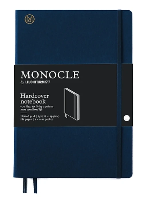 [ NEW ] Monocle by Leuchtturm1917 Navy Blue Hardcover Notebook