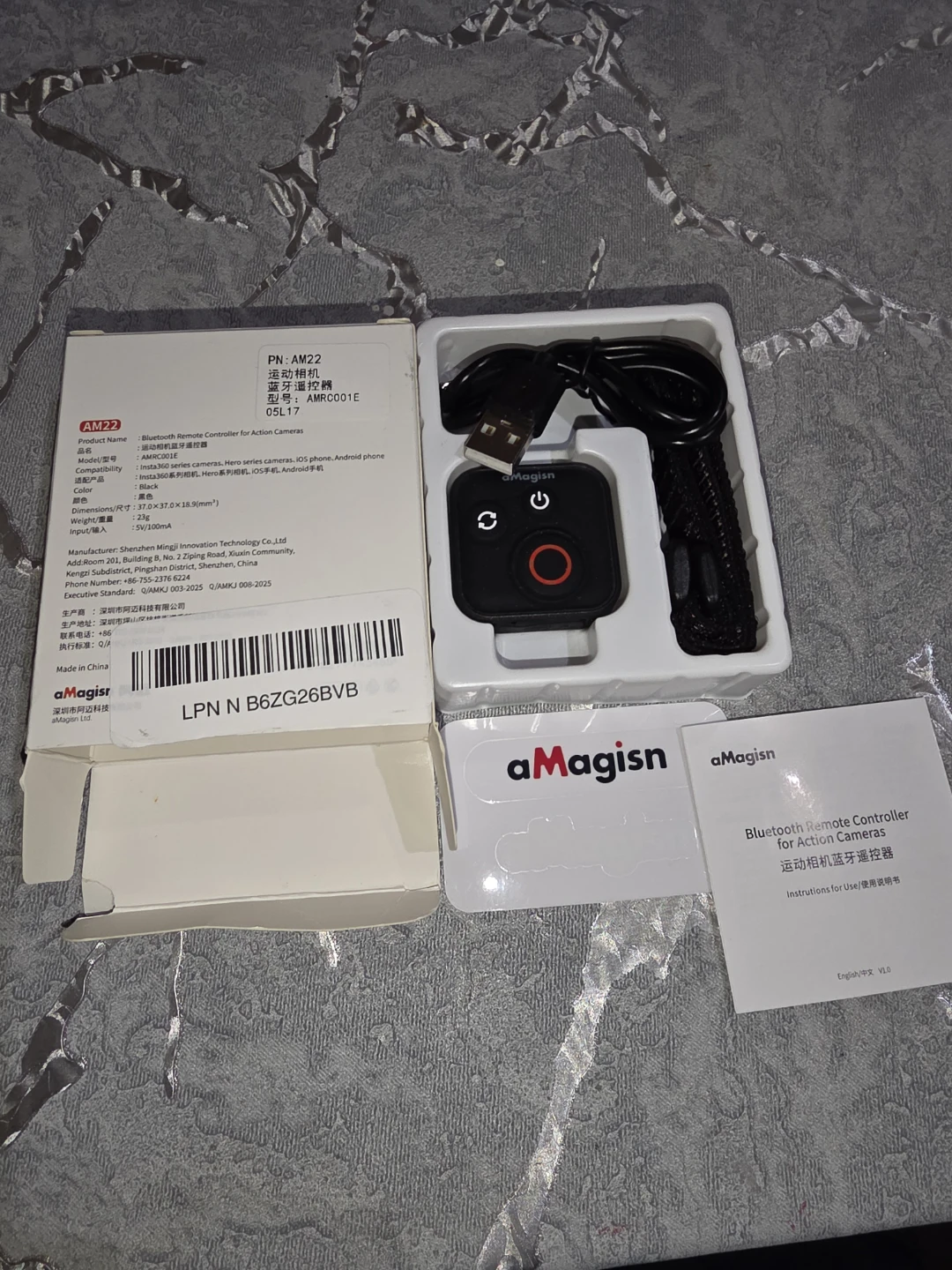 BLUETOOTH REMOTE CONTROLLER FOR ACTION CAMERAS - photo 2
