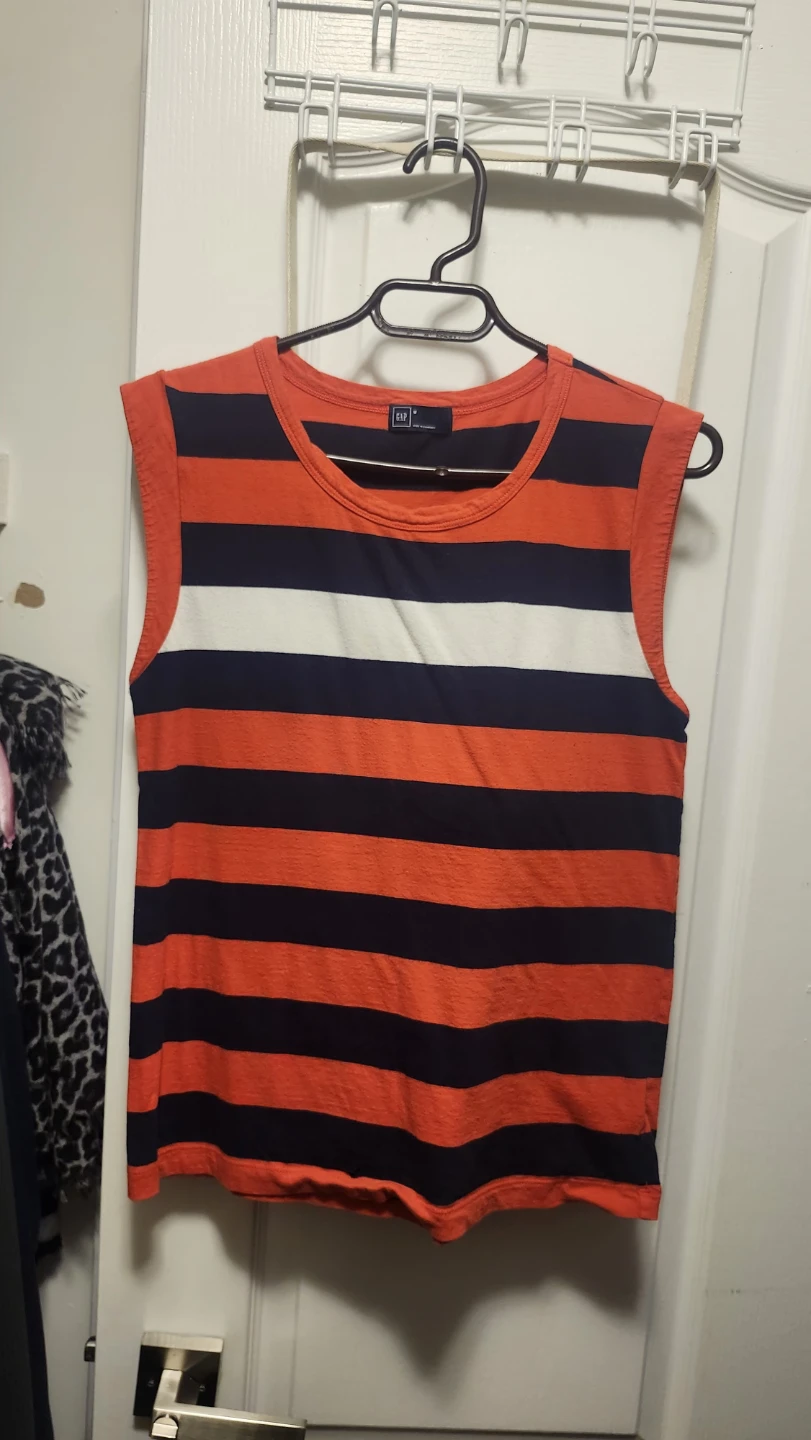 GAP Striped Sleeveless Top - Size M