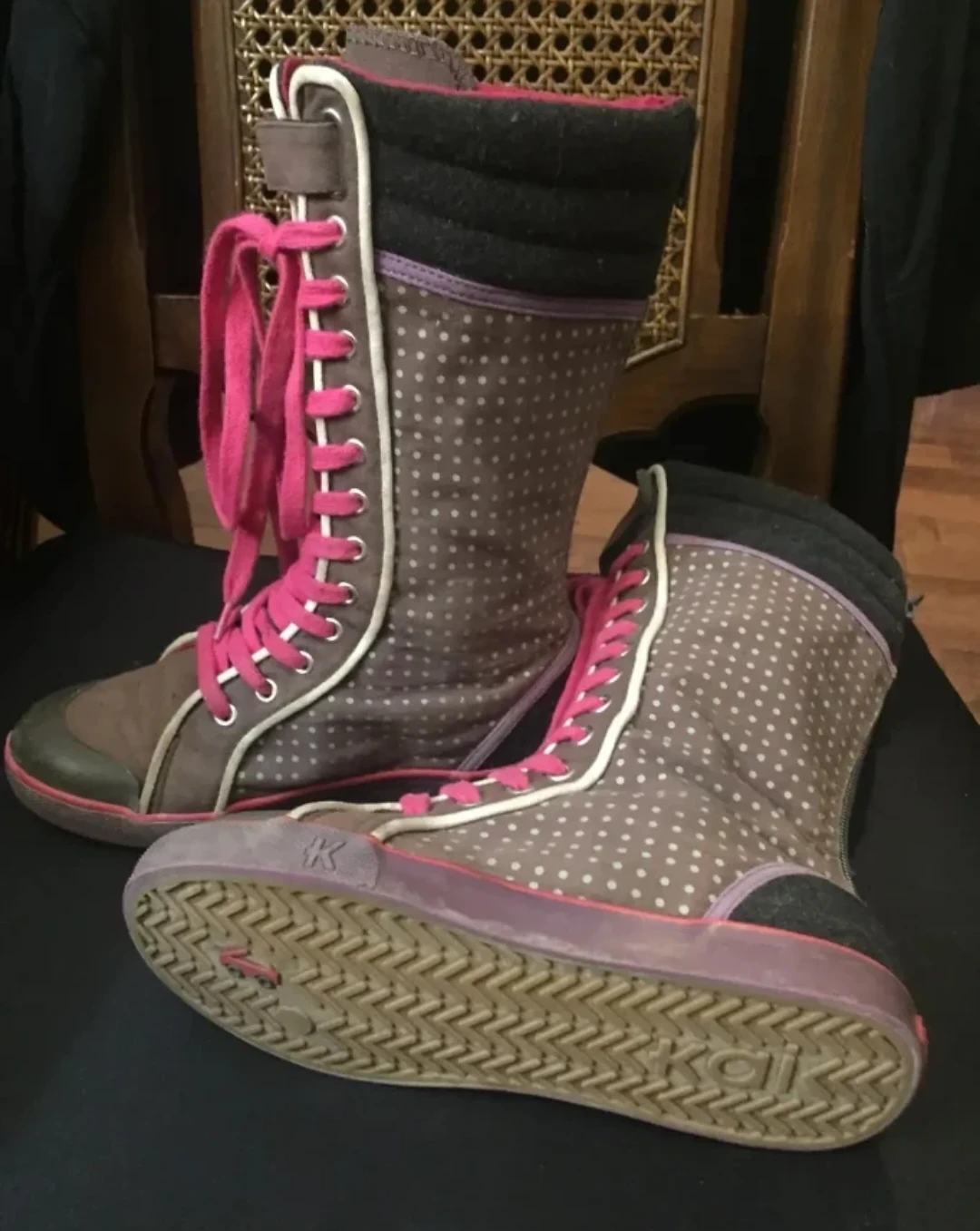 KOI Fashion Sneaker Boots Youth Girl/Boy Size 3 - photo 4