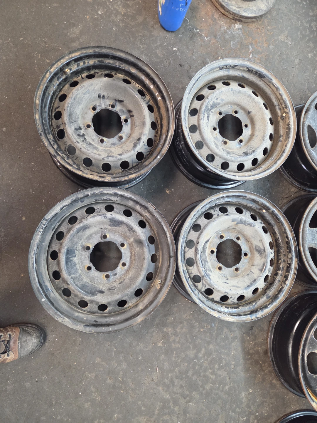 Set of 4 Steel Wheel Rims toyota tundra 2020-2025