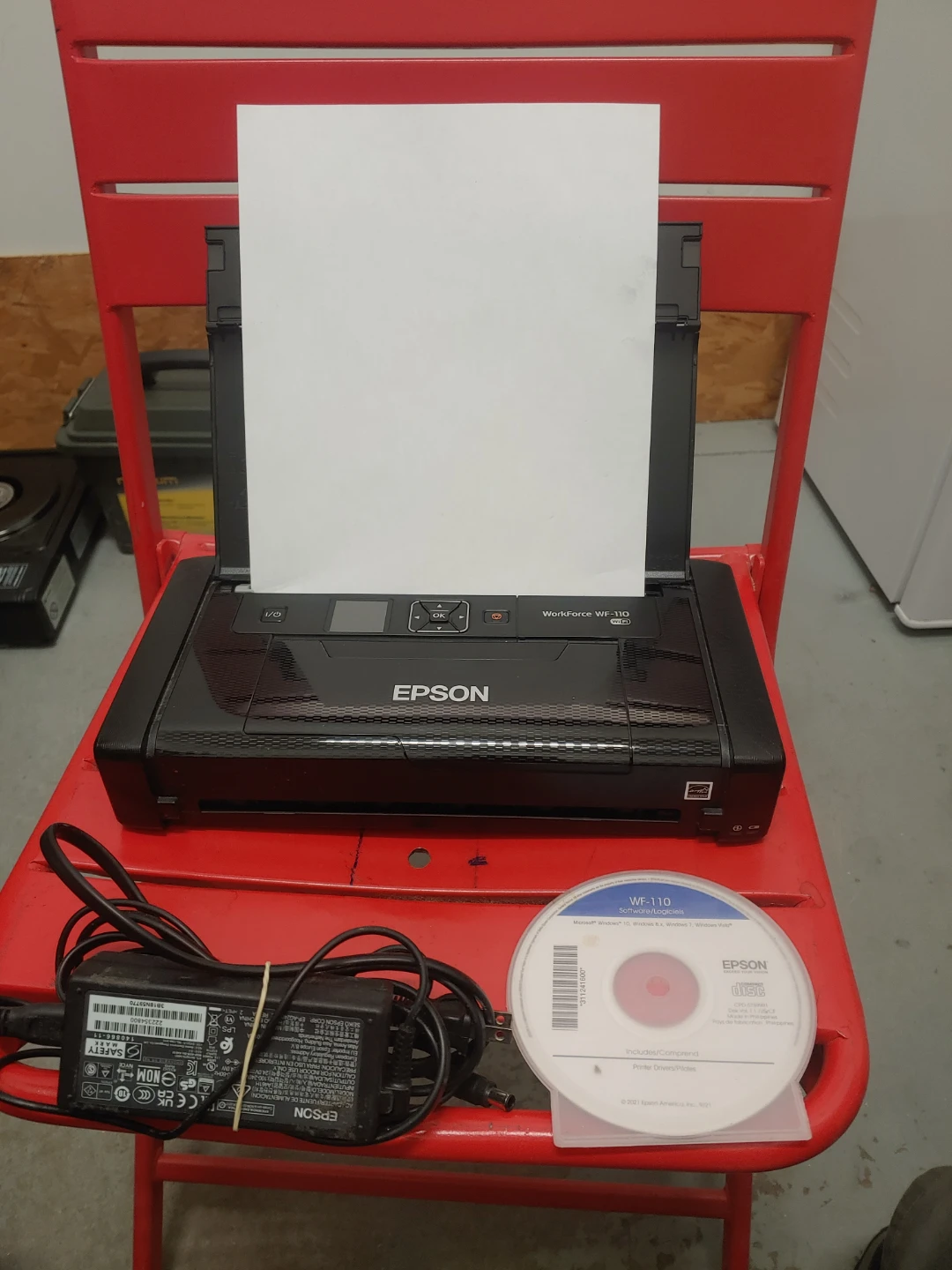 Epson WorkForce WF-110 Portable Printer