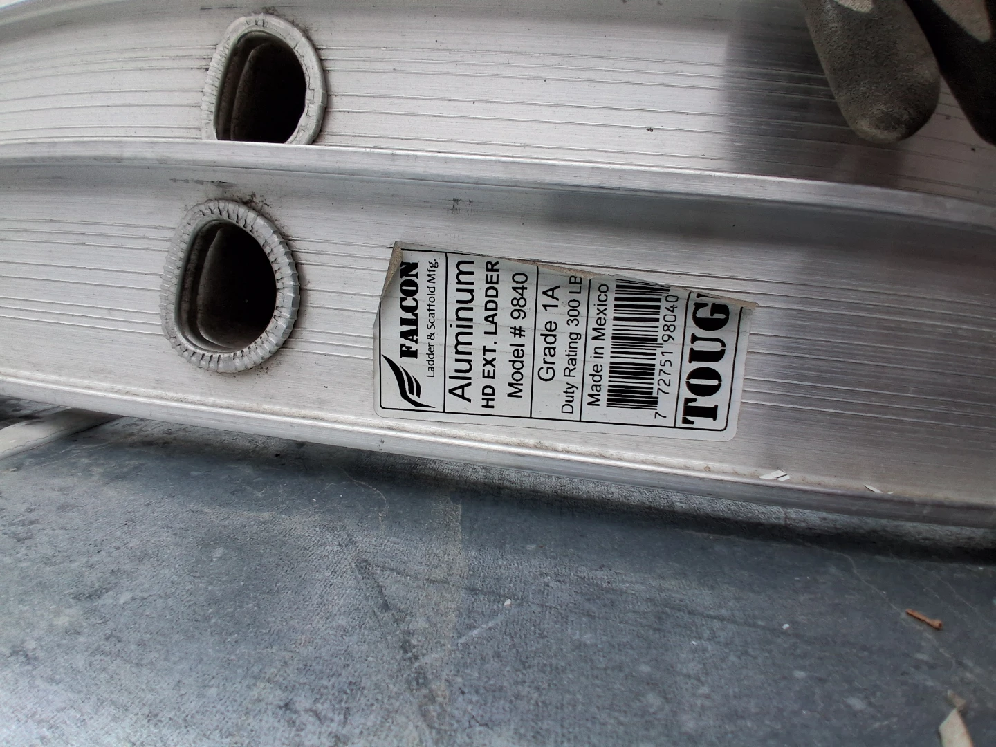 40' Lousiville Aluminum HD EXT. Ladder - photo 3