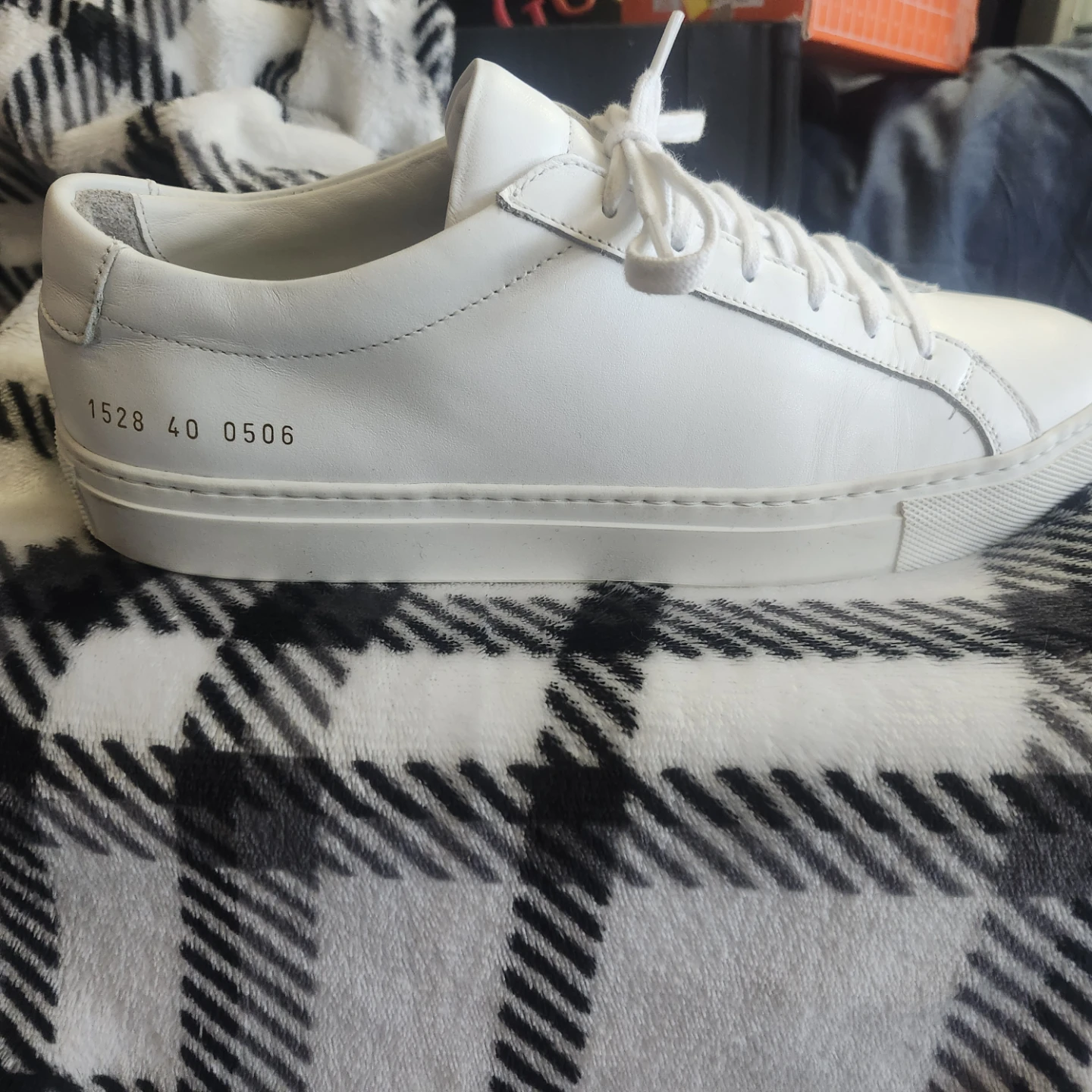 Common Projects White Leather Sneakers