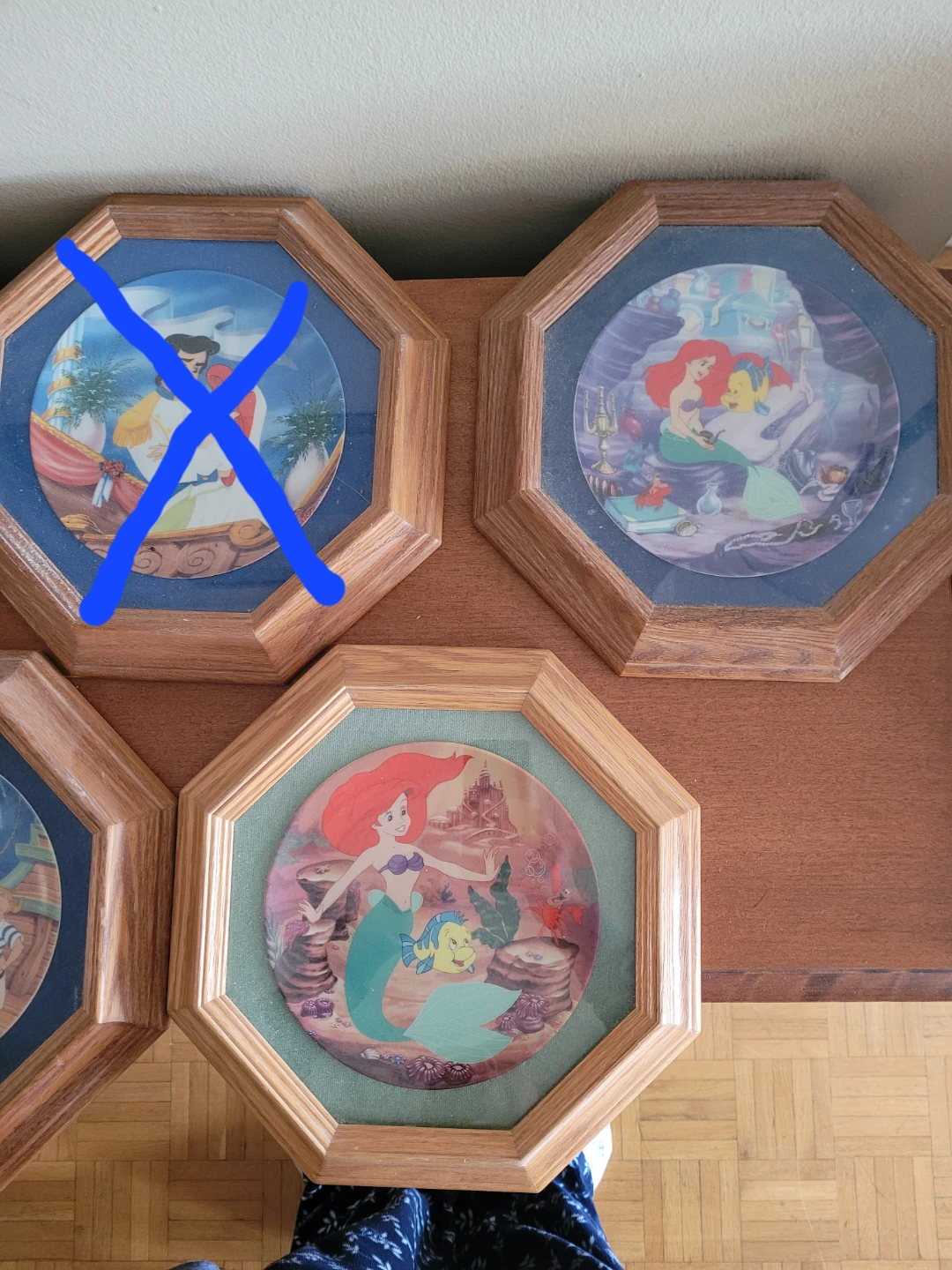 Set of 5 Disney The Little Mermaid Decorative Plates - photo 4