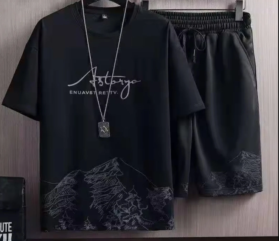 Men's T-Shirt and Shorts Set - photo 2