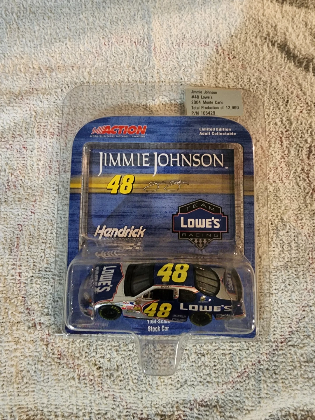 Jimmie Johnson #48 Lowe's 2004 Monte Carlo 1:64 Scale Stock Car