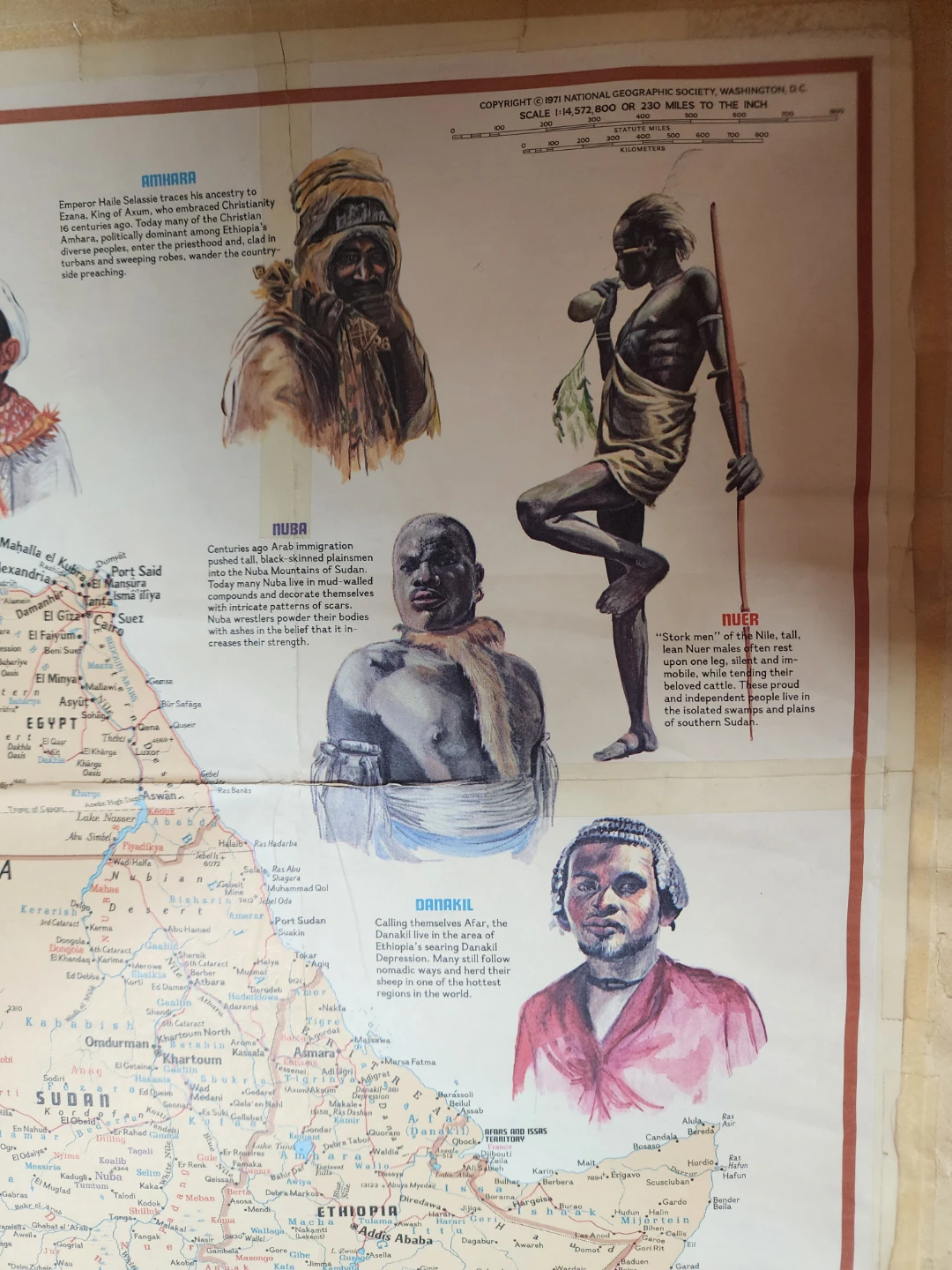 National Geographic Peoples of Africa Map - photo 5
