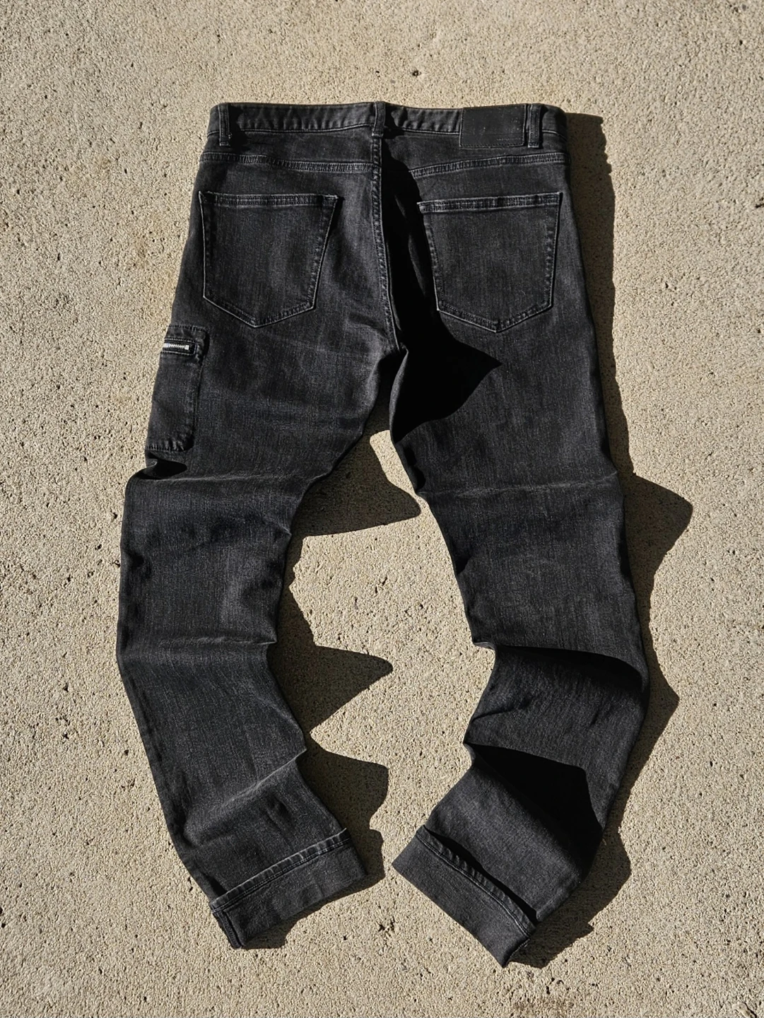 Authentic Uniqlo X Undercover 2012 Black Men's Jeans - photo 2