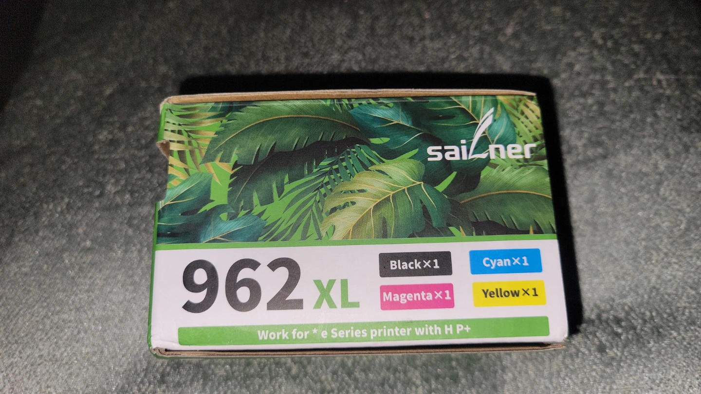 Sailner 962XL Ink Cartridges (Black, Cyan, Magenta, Yellow)