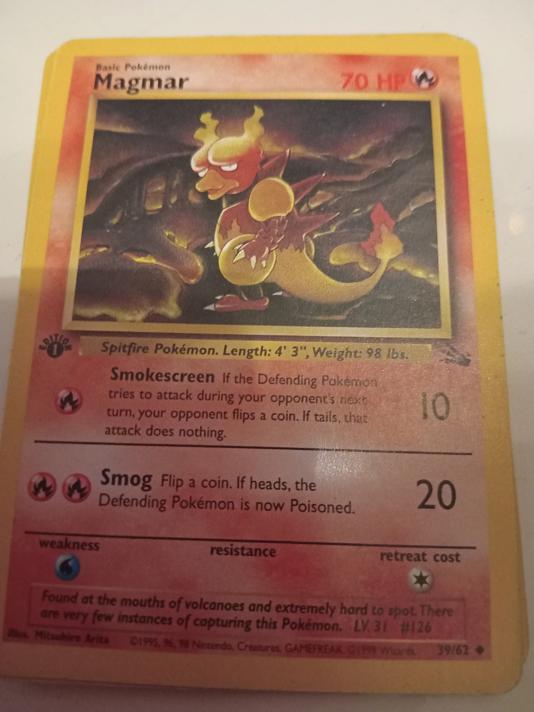 Assorted Pokémon Trading Cards 1995