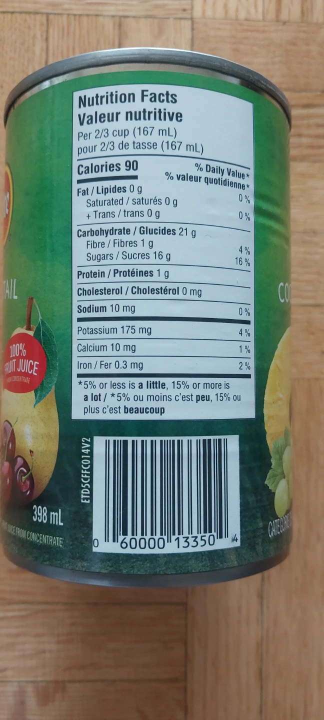 Del Monte Fruit Cocktail 398ml x 3 cans - photo 2
