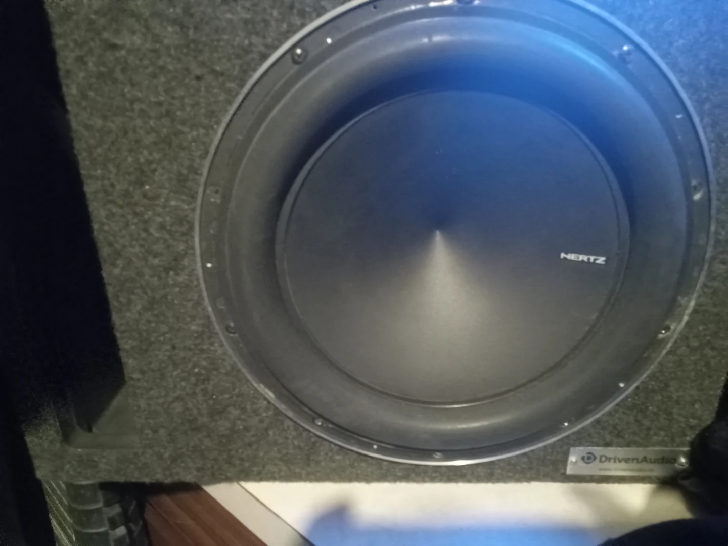Hertz 12" Subwoofer in Enclosure