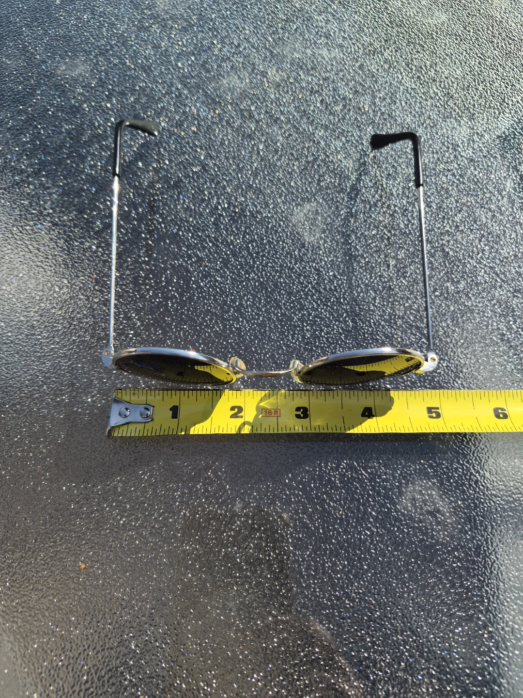 Vintage Round Sunglasses - Silver Frame - photo 3