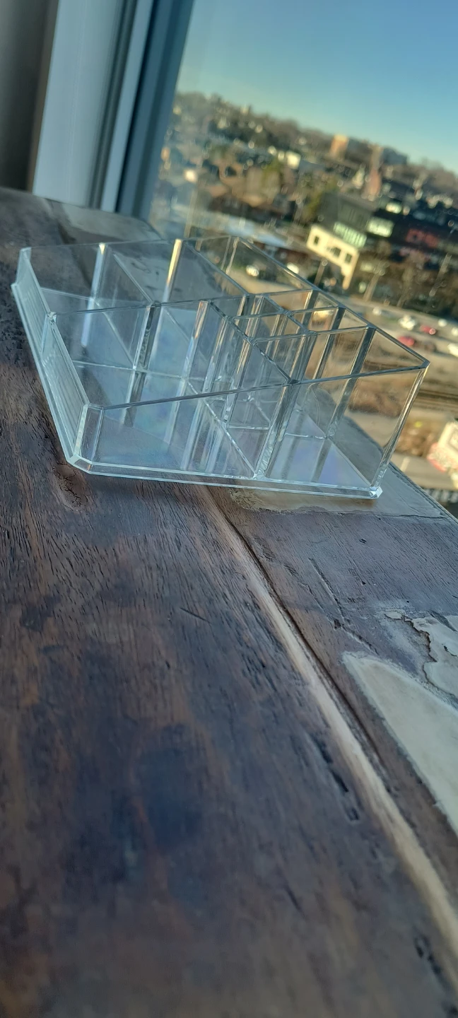Clear Acrylic Makeup Organizer Set - photo 3