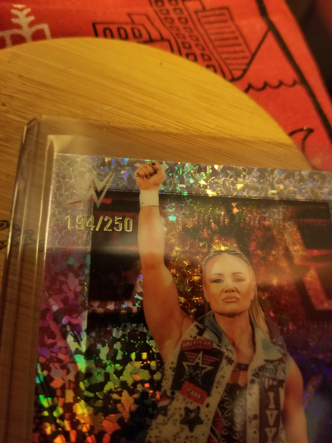 2026 Topps Chrome WWE IVY NILE 194/250 Card - photo 2