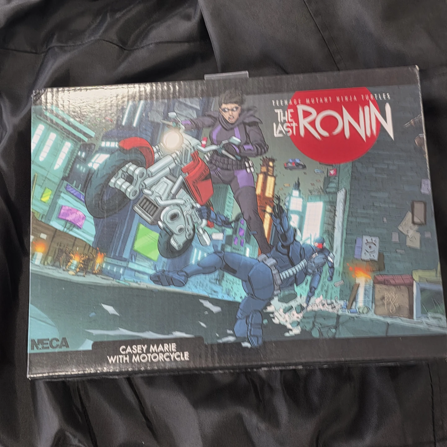 NECA Teenage Mutant Ninja Turtles Last Ronin Casey Marie w/cycle