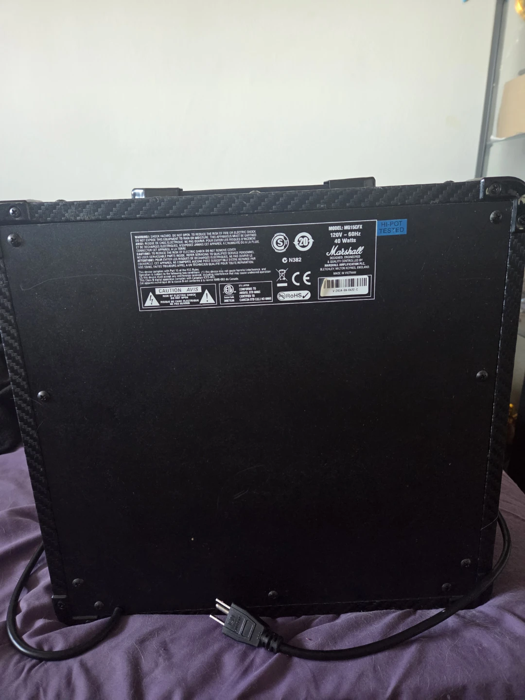 Marshall MG15CFX 40 Watts Guitar Amplifier - photo 3