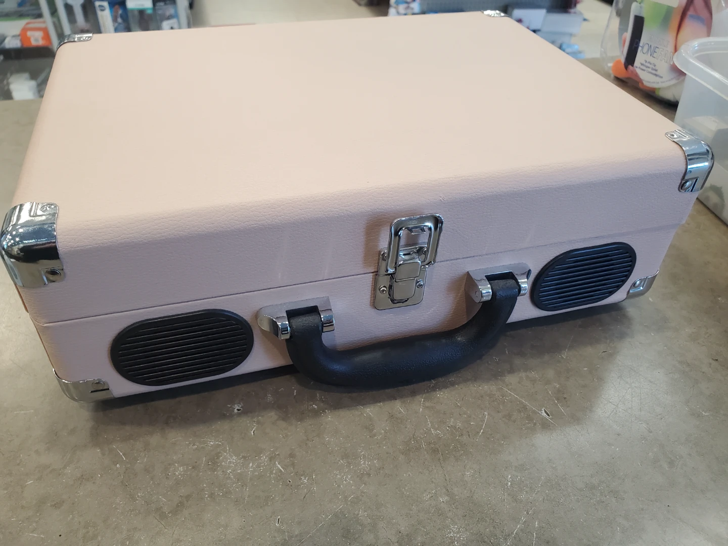 LP & No.1 Portable Record Player - Pink - photo 4