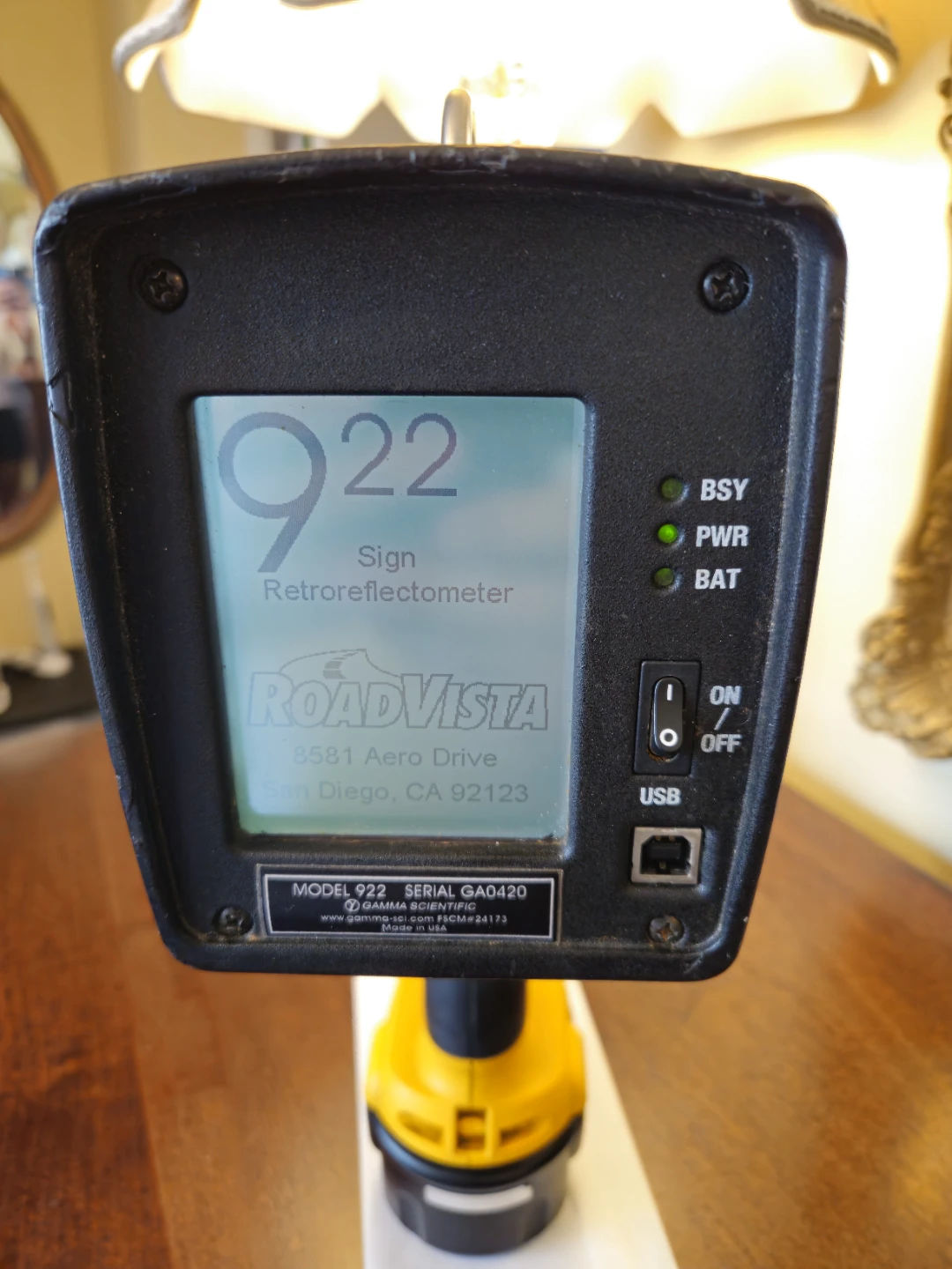 Roadvista 922 Sign Retroreflectometer - photo 5