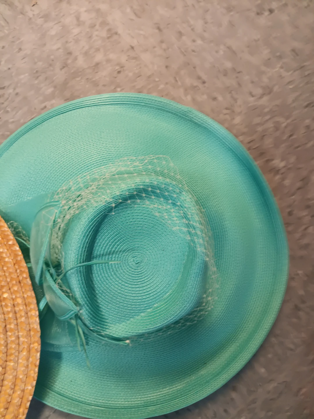 Women's Wide Brim Sun Hat with Veil - photo 5