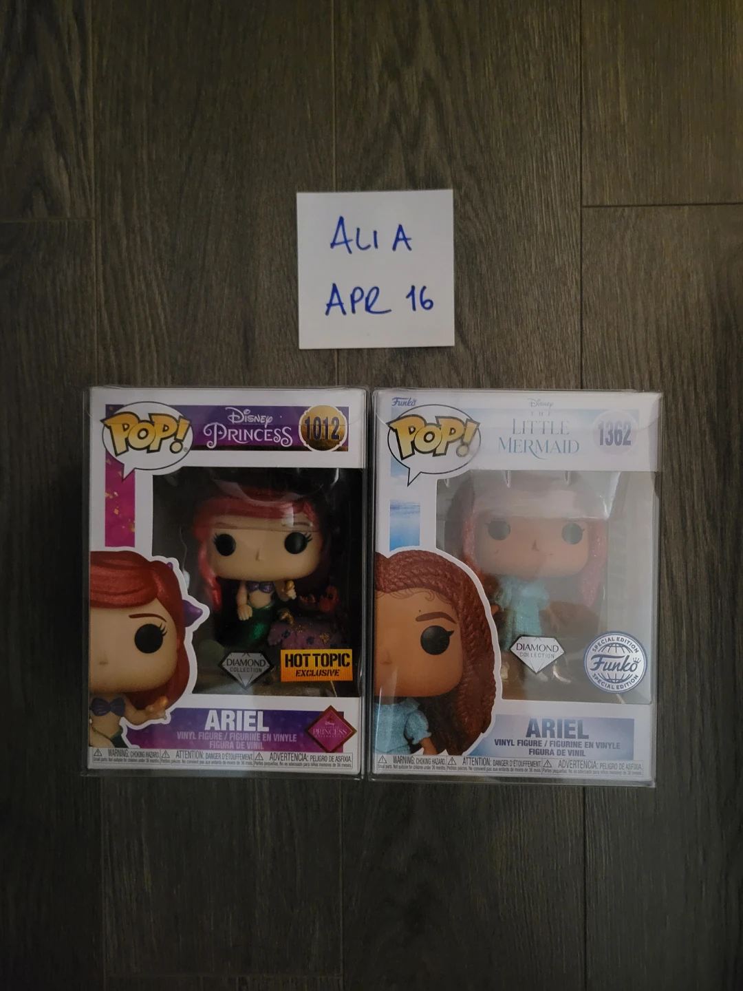 Funko Pop! Disney Ariel Figures (2)