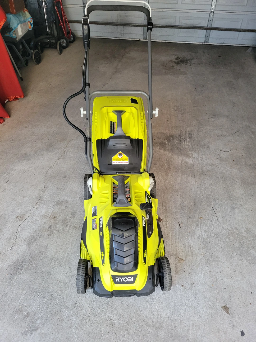 Ryobi 16-Inch Electric Lawn Mower
