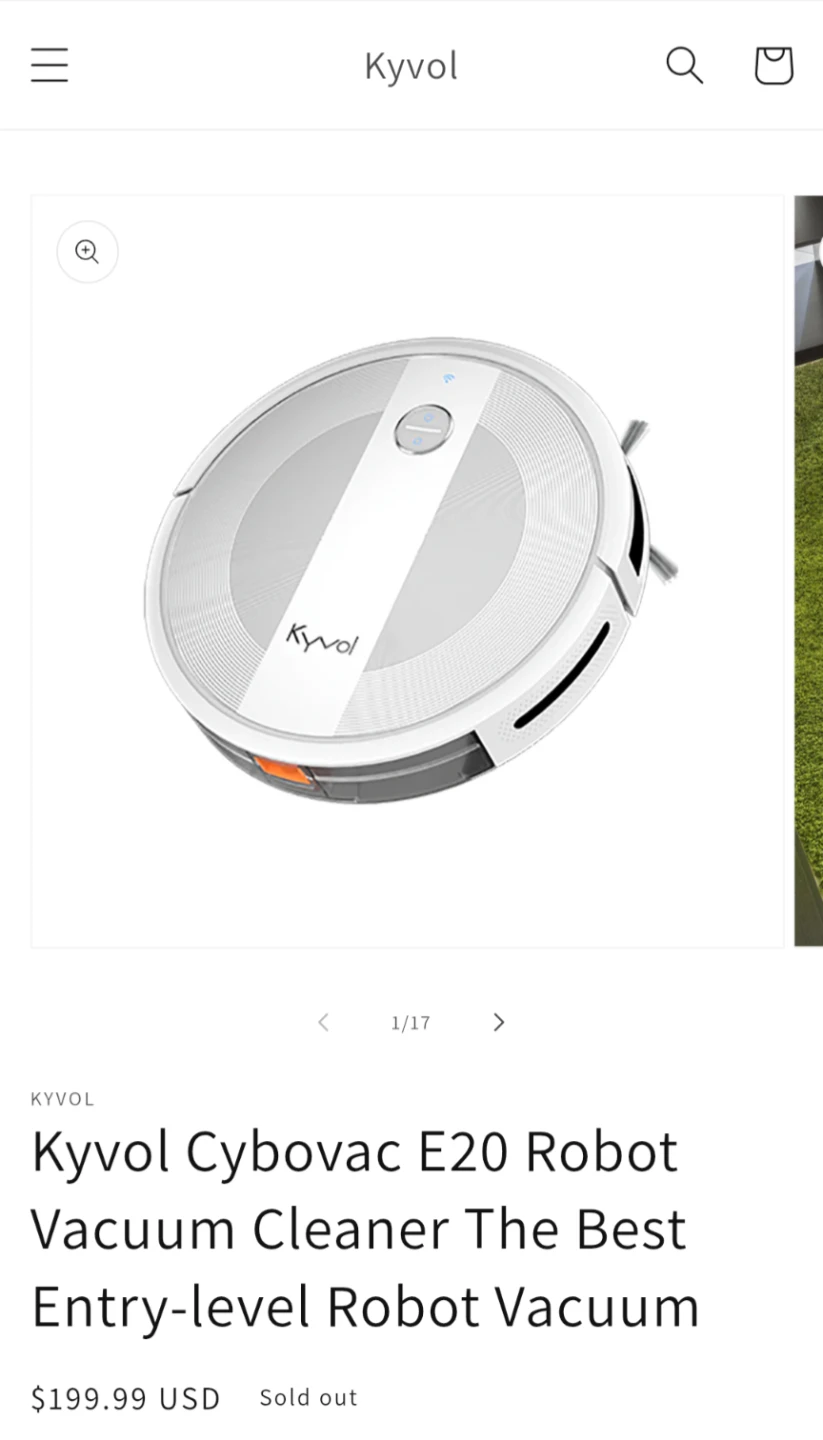 Robot Vacuum Cleaner