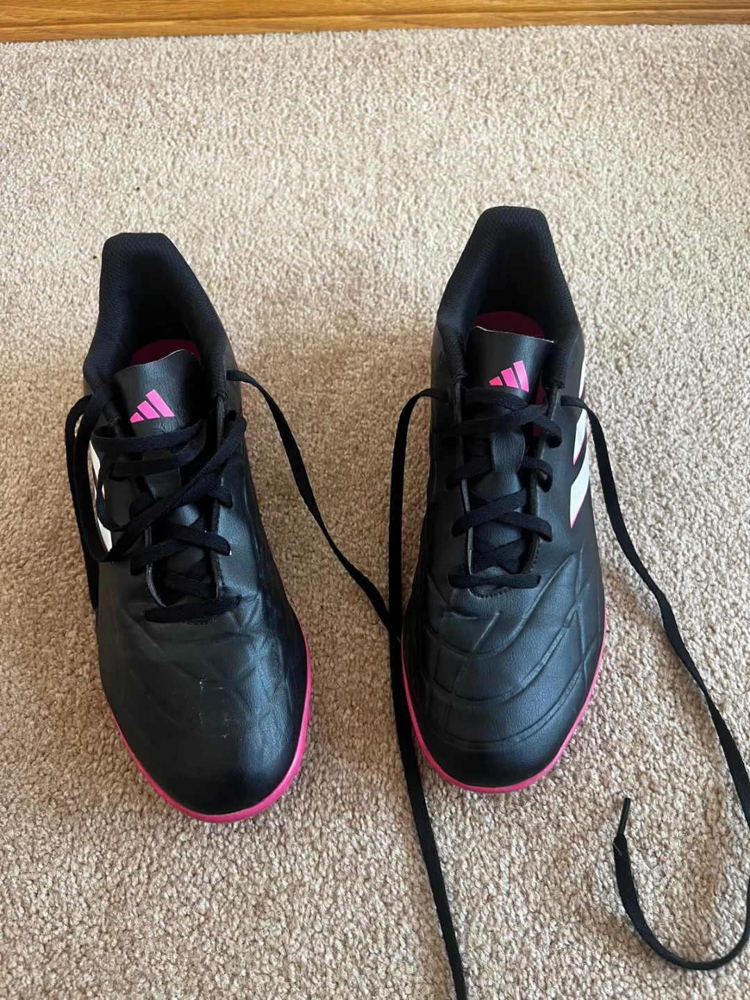 Adidas Copa Soccer Cleats Black  Pink Size 9.5 Youth - photo 3