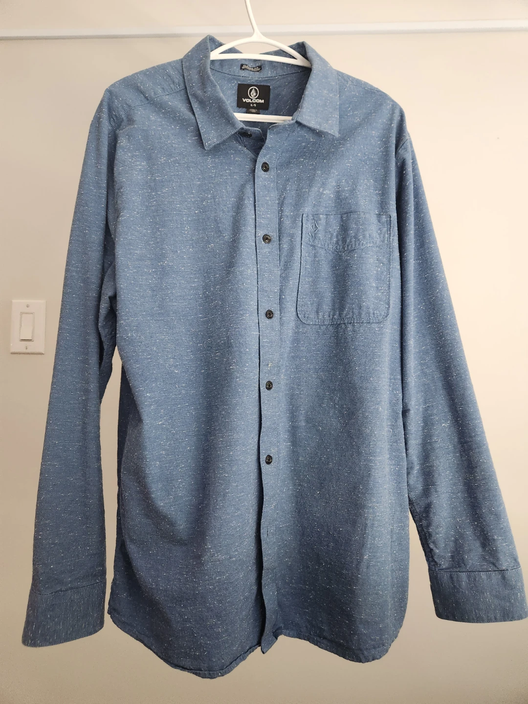 Volcom Long Sleeve Button Up Shirt XL