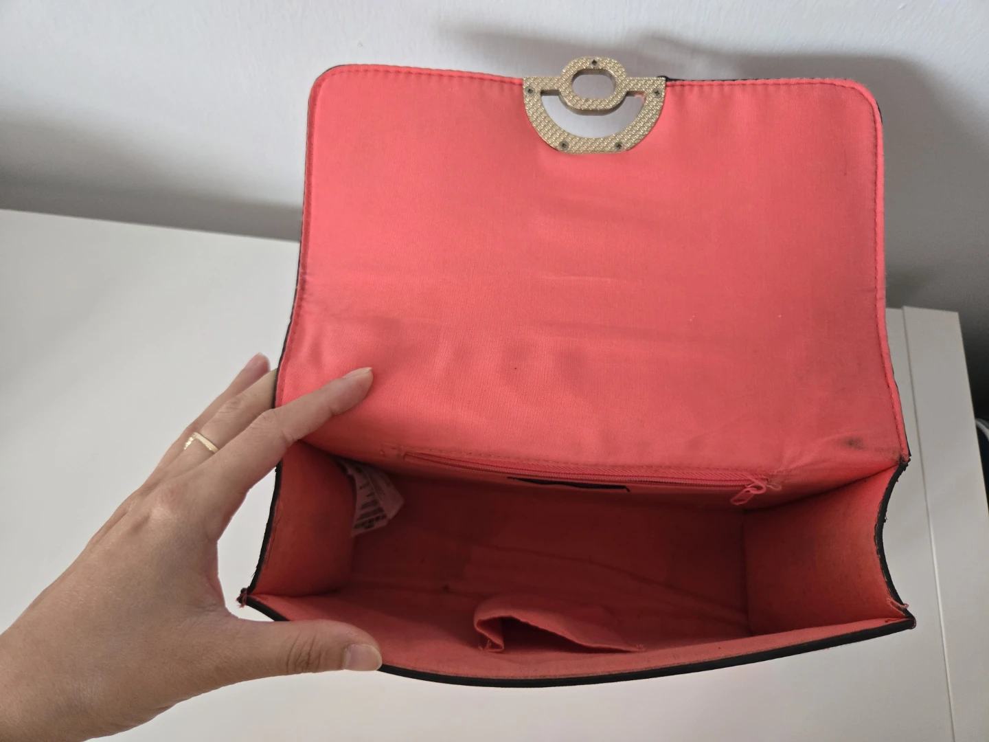 Pink Floral Chain Shoulder Bag - photo 5