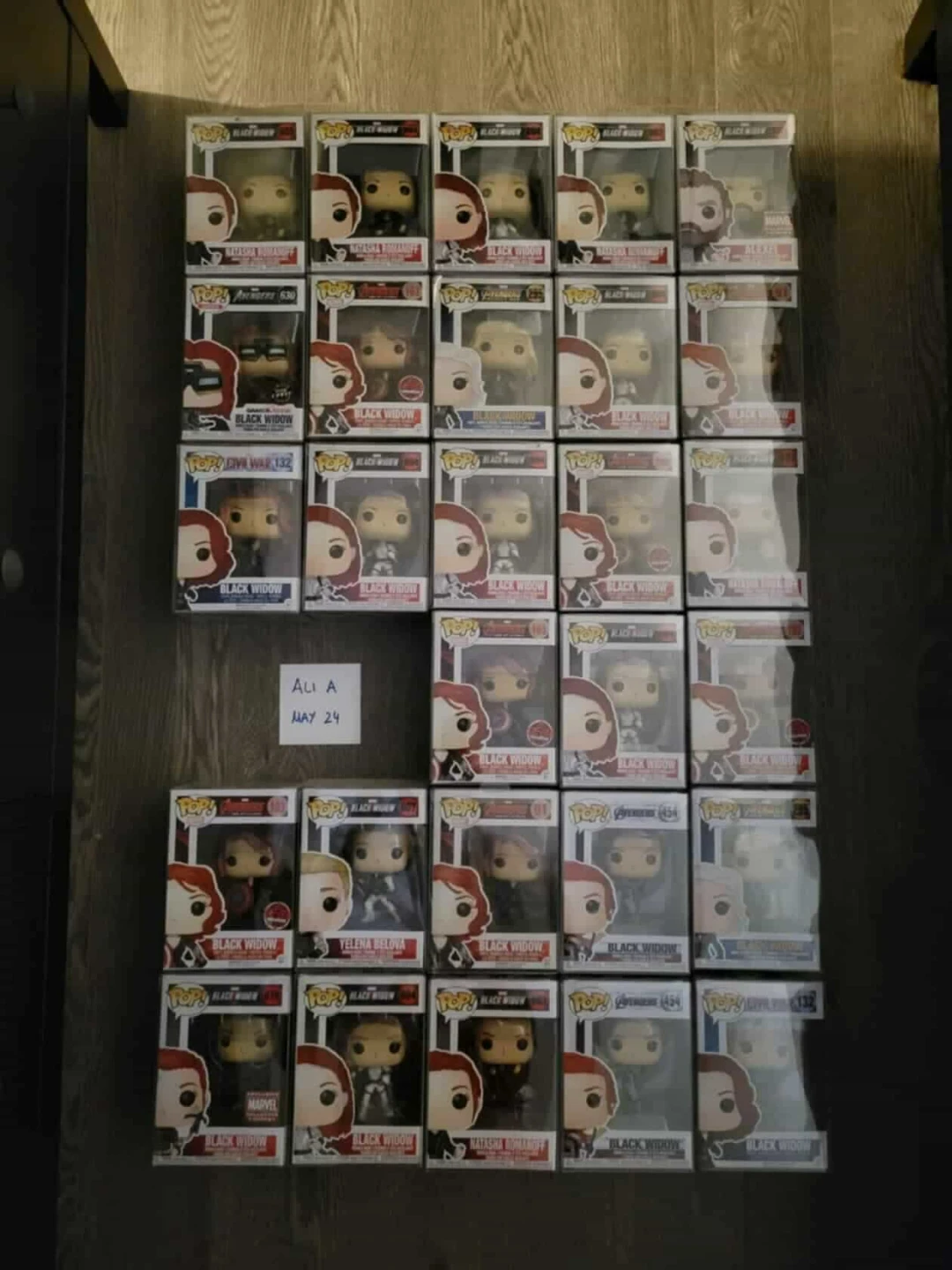 Funko Pop! Black Widow Vinyl Figures Collection