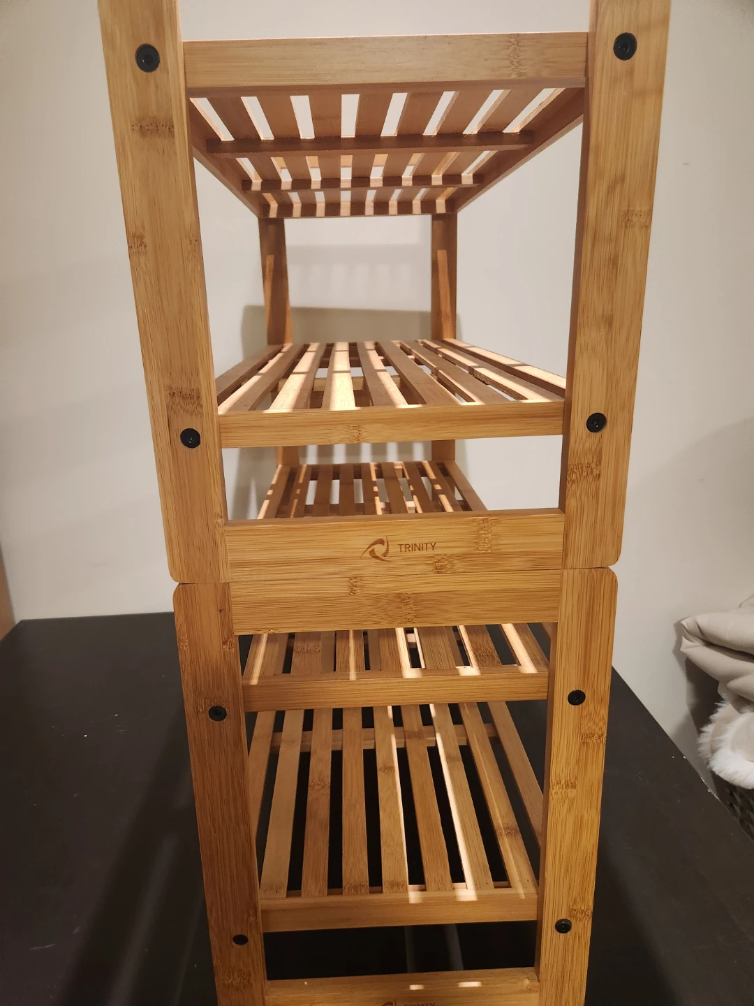 TRINITY Bamboo 4-Tier Shoe Rack - photo 4