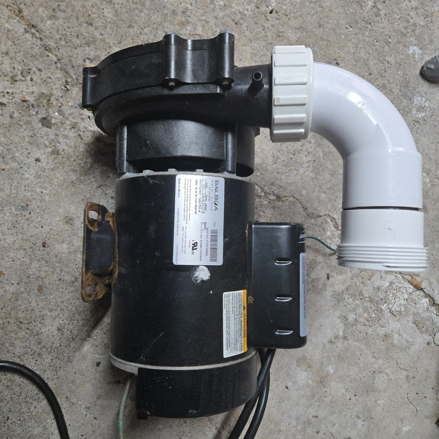 Balboa Water Group 1431701 Spa Pump
